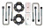 Tuff Country TUF52051 1617 NISSAN TITAN XD 2 FRONT 1 REAR LIFT KIT
