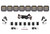 SS5 SPORT UNIVERSAL CROSSLINK 8POD LIGHT BAR WHITE DRIVING