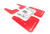 RAL UR Red Flap/Wht Logo