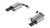 24C MUSTANG 2.3L ECOBOOST W/NONACTIVE EXH AXLEBACK STYPE EXHAUST SYSTEM W/BL