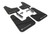 23C KIA NIRO NO DRILLING REQUIRED BLACK MUD FLAP/WHITE LOGO