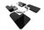 21CBRONCO W/STEEL REAR BUMPER BLACK MUD FLAP/METALLIC BLACK LOGO