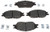 R/M BRAKES MGD803MH BRAKE PAD SET
