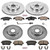 Power Stop 12-16 Audi A4 Front & Rear Z23 Evolution Sport Brake Kit