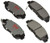 R/M BRAKES EHT465AH BRAKE PAD SET