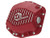 AFE 4671000R Power Pro Series Rear Differential Cover Red w/Machined Fins (Dana M220)