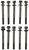 MAHLE Original Chevrolet Tracker 91-89 Cylinder Head Bolts