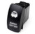 RACESPORT LT LJ3W LED ROCKER SWITCH W/ WHITE LED RADI