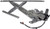 Dorman 741737 Front Driver Side Power Window Motor and Regulator Assembly for Select Honda Models , Black