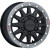 ALPHA BLACK W/GUNMETAL RING 15X6.5 6X139.7 +74mm