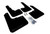 1318 DODGE DART SE/SXT/AERO NO DRILLING REQD BLACK MUD FLAP/GREY LOGO