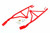UMI Performance 93-02 GM F-Body 3-Point Subframe Connectors- Bolt-In