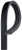 GATES CORP K030309SF nobrandname Stretch Fit Micro-V Serpentine Drive Belt
