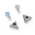 Ammco AMM-76812 0.032" Positive Rake Carbide Insert, 2 Pack