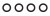 Fel-Pro Oe FEPES71859 FUEL INJECTOR ORING SET