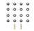 Fel-Pro Oe FEPSS72802 VALVE STEM SEAL SET