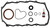 MAHLE Original Chrysler Cirrus 97-95 Conversion Set
