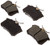 R/M BRAKES MGD1017MH BRAKE PAD SET