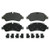 WAGNER BRAKE MX1775 CERAMIC DISC PAD SET