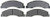 R/M BRAKES SGD1328M BRAKE PAD SET