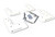 RAL UR White Flap/Black Logo