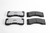 Power Stop 88-90 Ford CF6000 Front Z36 Truck & Tow Brake Pads w/Hardware