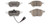 Power Stop 00-06 Audi TT Front Z26 Extreme Street Brake Pads w/Hardware
