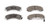 Power Stop 91-96 Dodge Stealth Front Z26 Extreme Street Brake Pads w/Hardware