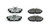 Power Stop 11-14 Ford Mustang Rear Z26 Extreme Street Brake Pads w/Hardware