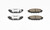 Power Stop 13-16 Subaru BRZ Rear Z26 Extreme Street Brake Pads w/Hardware