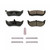 Power Stop 04-08 Chrysler Pacifica Rear Z23 Evolution Sport Brake Pads w/Hardware