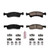 Power Stop 03-06 Ford Expedition Front Z23 Evolution Sport Brake Pads w/Hardware