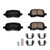 Power Stop 98-02 Chevrolet Prizm Front Z23 Evolution Sport Brake Pads w/Hardware