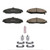 Power Stop 04-09 Cadillac XLR Front Z23 Evolution Sport Brake Pads w/Hardware