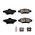 Power Stop 94-98 Ford Mustang Front Z23 Evolution Sport Brake Pads w/Hardware