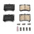 Power Stop 91-03 Ford Escort Front Z23 Evolution Sport Brake Pads w/Hardware