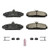 Power Stop 84-87 Chevrolet Corvette Front Z23 Evolution Sport Brake Pads w/Hardware