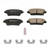 Power Stop 17-19 Genesis G80 Rear Z23 Evolution Sport Brake Pads w/Hardware