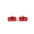 Power Stop 02-05 Ford Thunderbird Rear Red Calipers w/Brackets - Pair