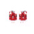 Power Stop 98-04 Audi A6 Quattro Rear Red Calipers w/Brackets - Pair