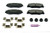 Power Stop 04-09 Cadillac XLR Rear Track Day Brake Pads