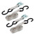 Hampton Products KRP05715 Keeper 0 6' x 1" Cam Buckle Motorcycle Tie-Down, 2 Pack