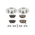 Power Stop 89-98 Nissan 240SX Rear Autospecialty Brake Kit