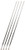 DESIGN ENG 10202 SS LOCKING TIES 14 4/PK