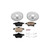 Power Stop 99-03 Saab 9-3 Front Z23 Evolution Sport Brake Kit