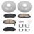 Power Stop 12-15 Nissan Armada Front Z23 Evolution Sport Brake Kit