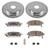 Power Stop 08-17 Buick Enclave Rear Z26 Street Warrior Brake Kit