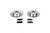 Power Stop 98-02 Mazda 626 Rear Z23 Evolution Sport Brake Kit