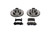 Power Stop 95-97 Chevrolet Blazer Front Z23 Evolution Sport Brake Kit