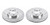 Power Stop 2002 Lexus ES300 Front Evolution Drilled & Slotted Rotors - Pair